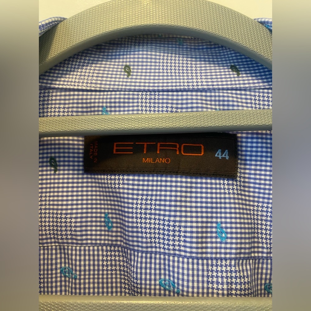 Multi Paisley Patterned Etro Button Down - image 3